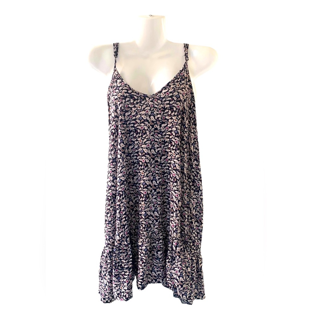 Floral spaghetti strap flowy dress Small (Junior)